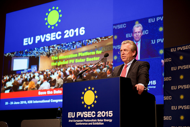 Announcing EU-PVSEC 2016 at previous conference