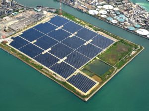 Solar Frontier supplied 23MW of its CIGS modules to this project in Ube, Japan.